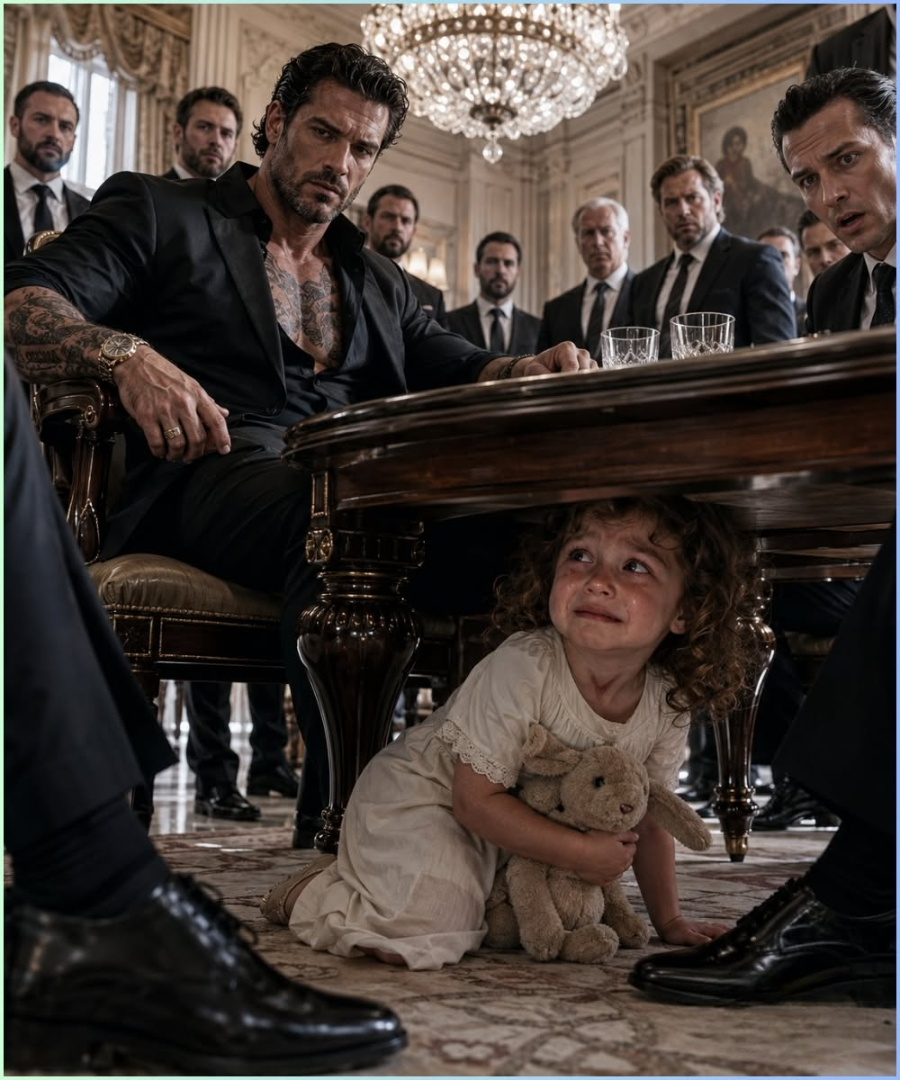 The Billionaire Don Found His Maid’s Toddler Under His Table, but One Mark on Her Neck Made His Right-Hand Man Turn White