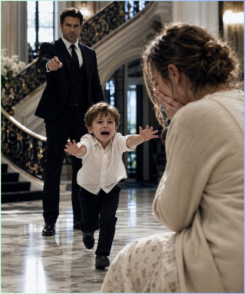 The Mafia Boss Ordered the Plus-Size Counselor Out of His Mansion, but His Silent Son Ran Past Him Screaming Mom and Exposed the One Promise His Dead Wife Had Hidden