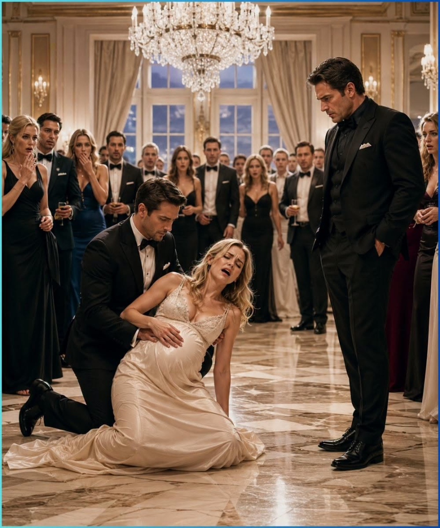 Everyone Knew Her Mafia Husband Could Never Father a Child, Then She Collapsed Pregnant in Front of Three Hundred Guests