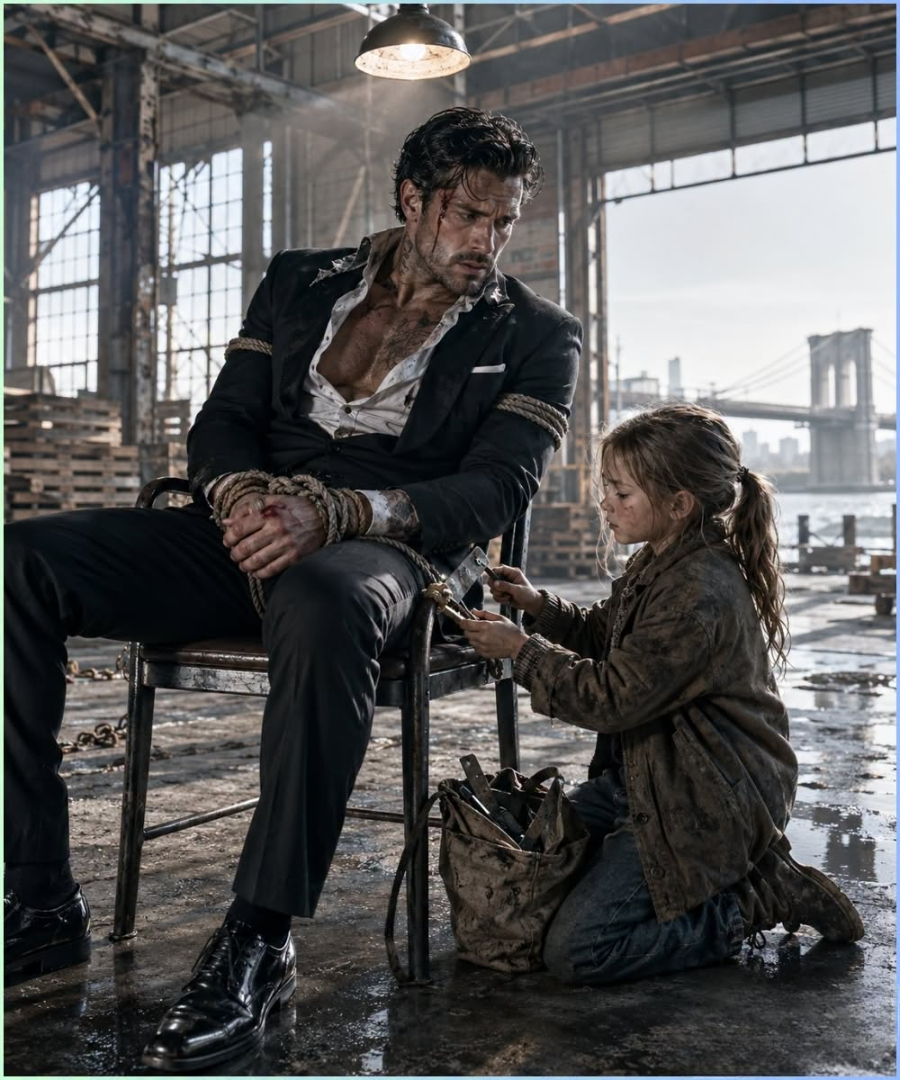 The first thing Lily Hayes noticed about the man tied to the chair was not the blood dried at his temple or the expensive suit someone had torn open at the collar.