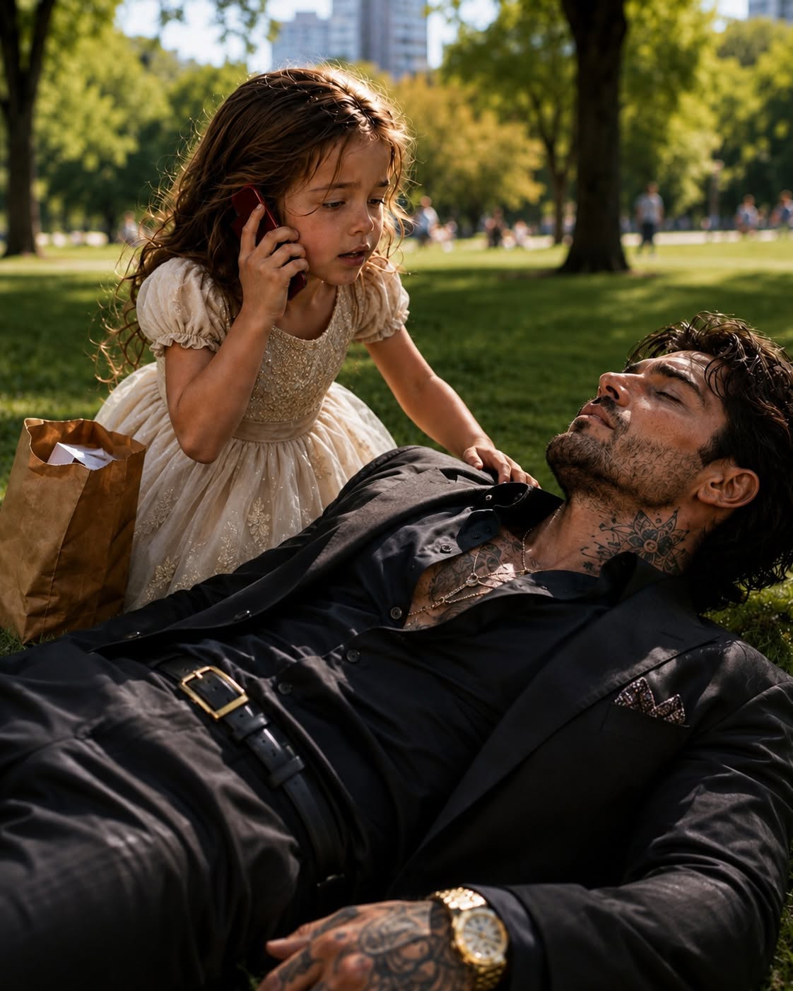 A six-year-old girl saved a feared New York mafia boss after he collapsed on a Manhattan sidewalk, while everyone else stood back and watched. Three days later, he tracked the poor child to her sick mother in Queens, and froze when he saw the little girl’s eyes, because they were exactly like his.