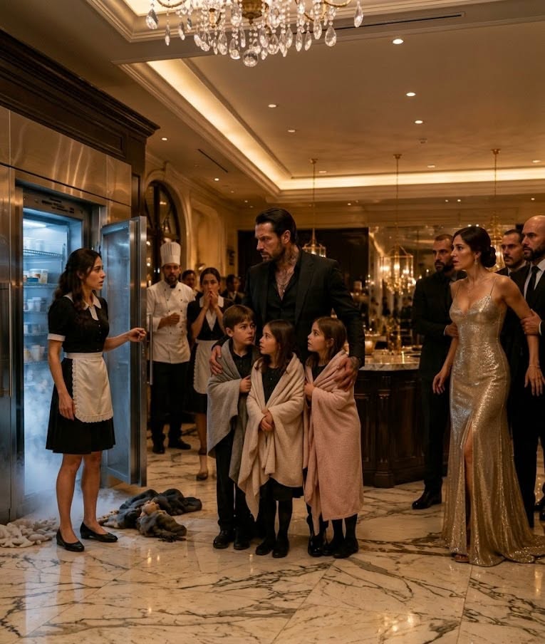 The Crime Boss’s Fiancée Locked His Niece and Nephew in a Freezer—Then an Invisible Waitress Heard Scratching Behind the Steel Door