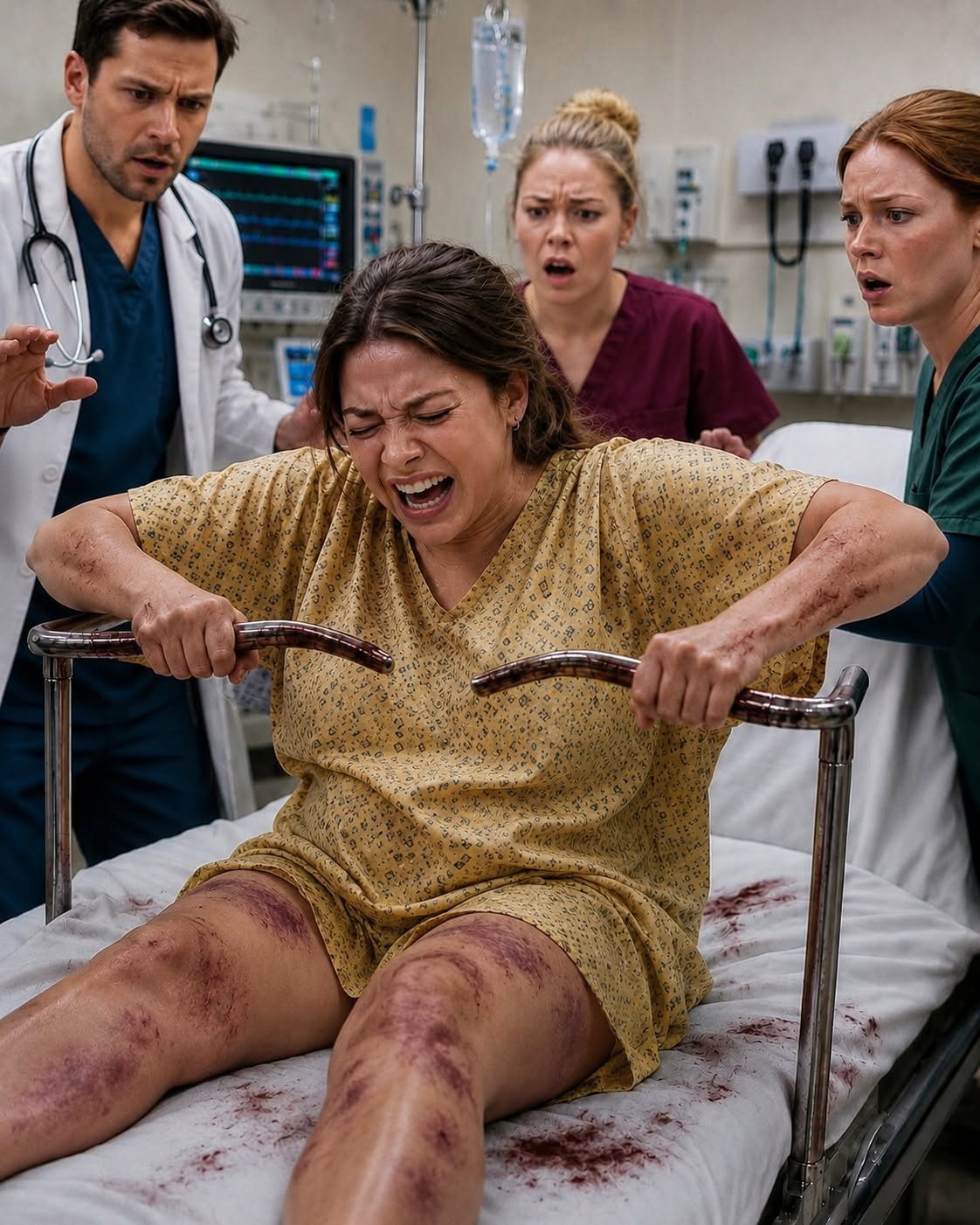 A 10-pound baby was trapped inside me, my blood pressure was beginning to fail, and the doctor refusing me an emergency C-section was my own husband. Then Preston looked at the anesthesiologist and gave the order that destroyed whatever love I still had for him: “Turn off the epidural.”