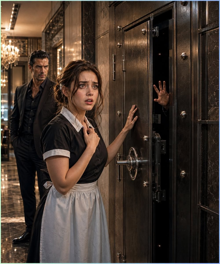 The Mafia Boss Had Sealed His Panic Room for Ten Years, but the New Maid Heard Three Knocks That Exposed the Man He Trusted Most