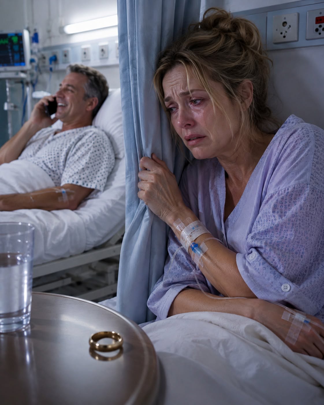 Three days after I gave my husband a kidney, I overheard him promising our house to his mistress. I took off my wedding ring and left the hospital without telling him that the house had never been his to give away.