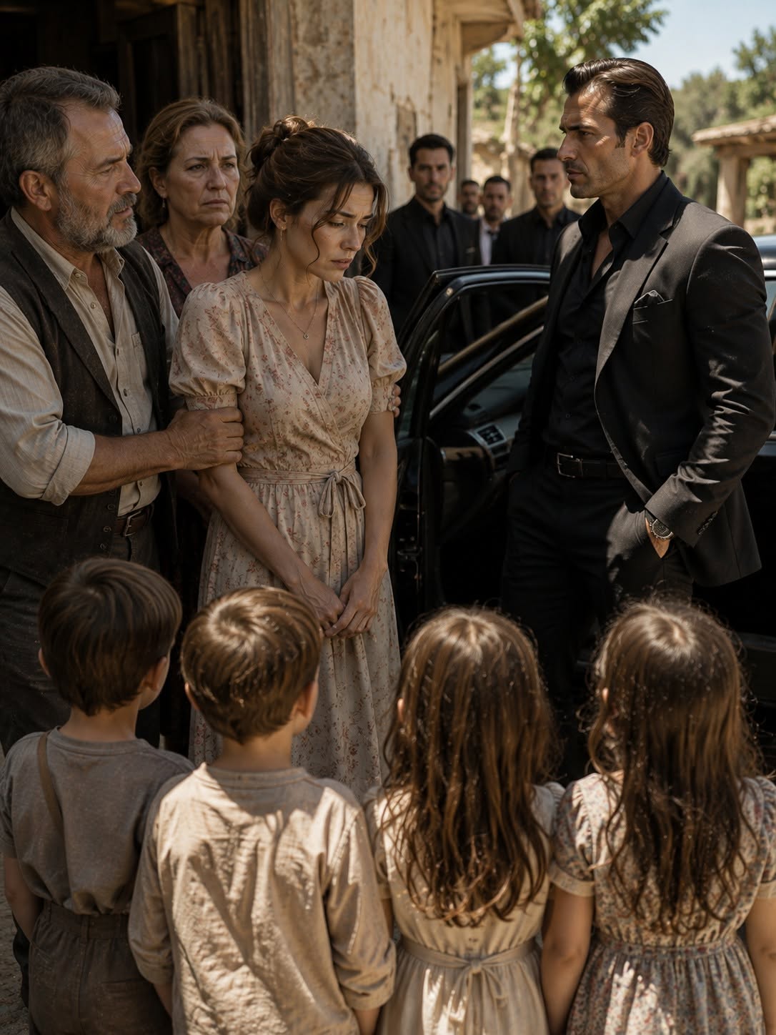 Her Parents Sold Her for Being Barren——Then a Lonely Mafia Boss With 4 Children Came for Her