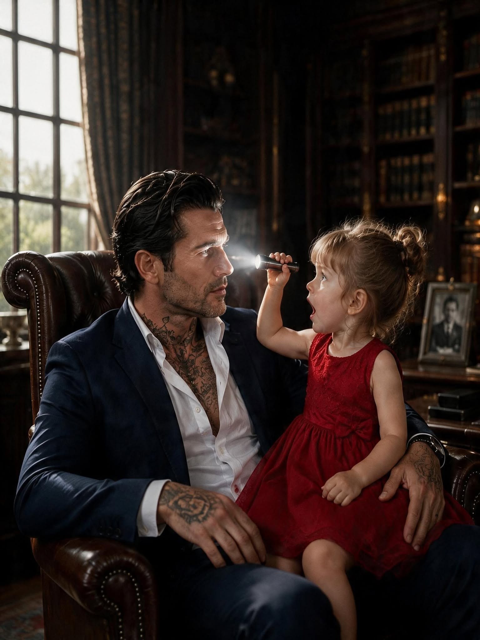 The Mafia Boss Had Been Blind for 5 Years—Until the Maid’s Toddler Noticed Something Impossible