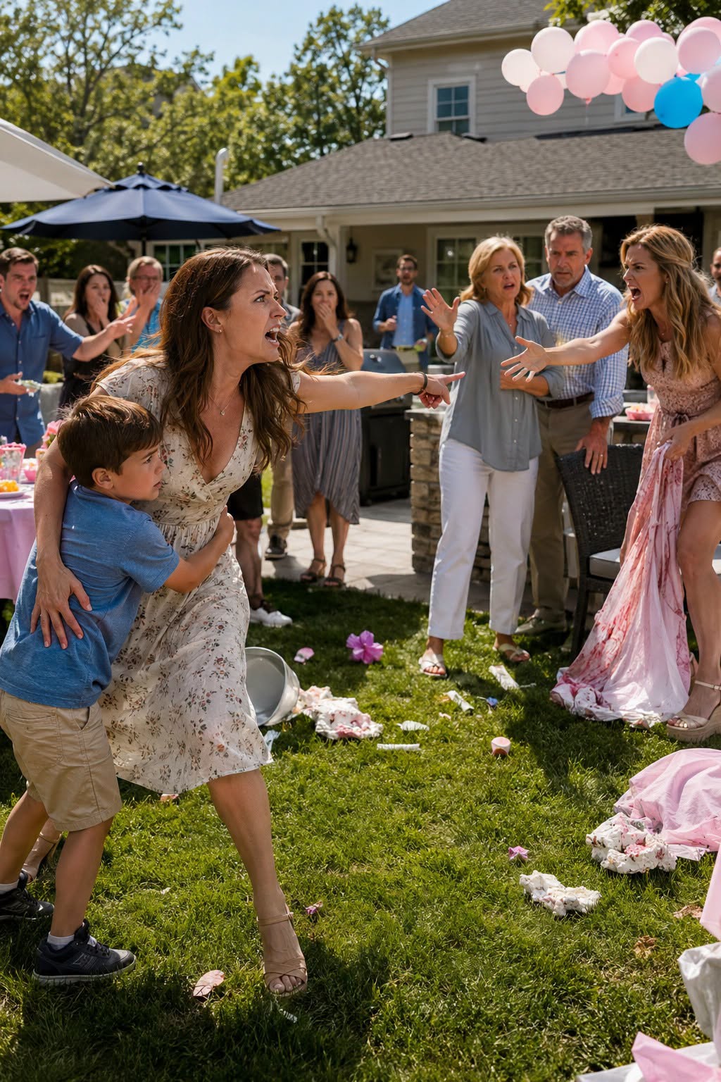 My Sister Dragged My Son By His Hair Across The Yard, Screaming: "Your Brat Ruined My Dress!" Mom Laughed And Said: "He Deserved It. He Needs To Learn His Place." Dad Joined In, Chuckling: "He Should Apologize For Existing."