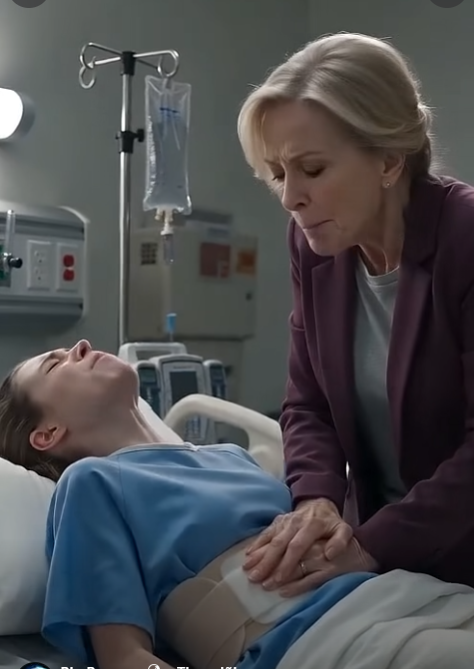 "On the very day of my sister-in-law’s wedding, my appendix burst and I was rushed into emergency surgery. Hours later, my mother-in-law stormed into the hospital, struck me directly on the fresh surgical wound, and screamed, “You miserable wretch, stop putting on an act!” At that exact moment, my husband lunged toward her...