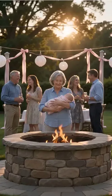 My mother said my newborn daughter had betrayed the family—then she threw her toward the fire, and the quietest man in our family became a hero.