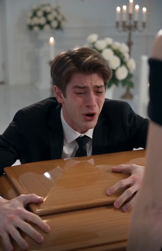 Everyone came to bury the billionaire—but nobody knew he was still alive inside the coffin, desperately waiting for someone to hear him.