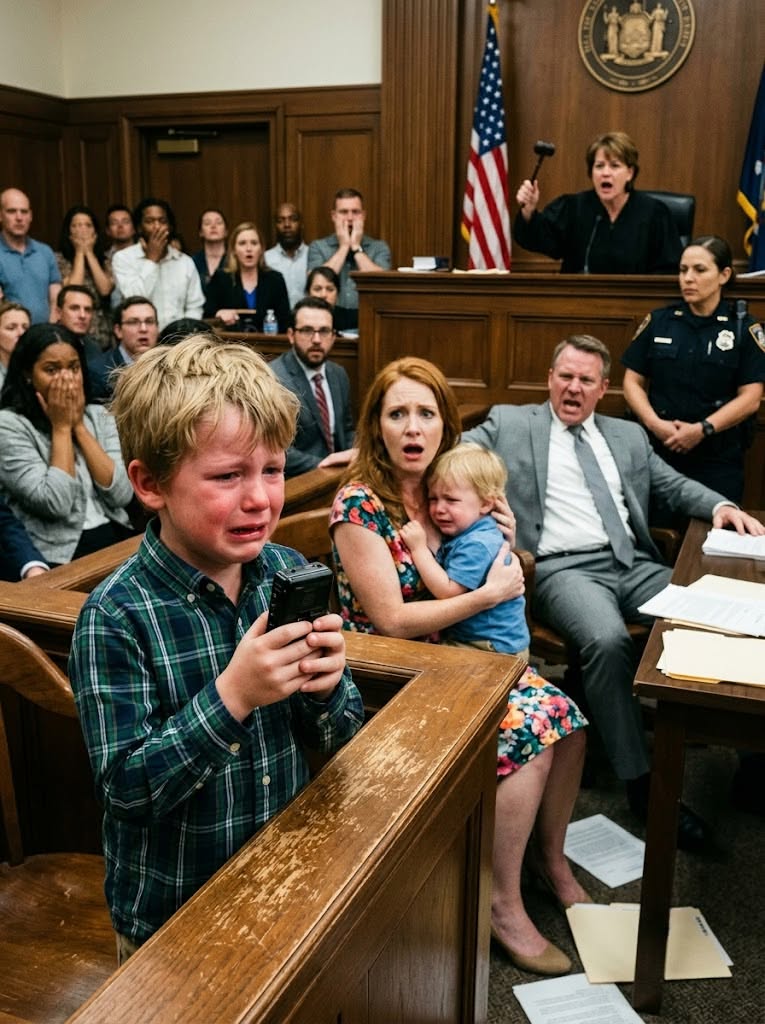 The full Story: My 8-Year-Old Son Stopped the Judge With One Recording.