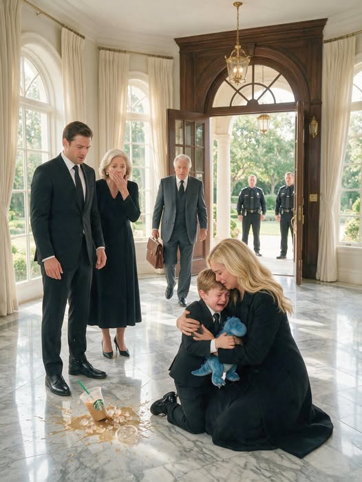 At my husband's funeral, my six-year-old son reached for his father's watch, and my mother-in-law sl@p:p:ed him in front of everyone.