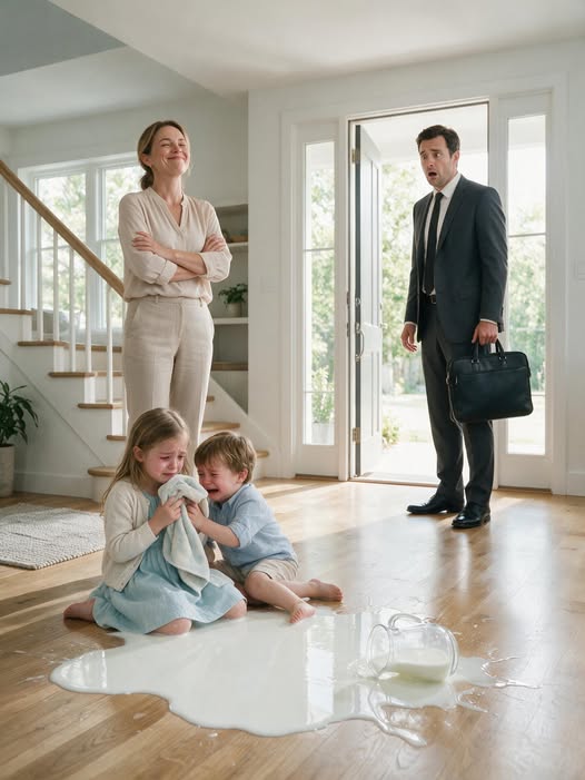 I came home from a business trip and heard my eight-year-old daughter begg!ng not to be pun!:shed. My wife calmly explained it was just discipline, but my daughter's fe@r told me something was wrong. Then I discovered our home cameras had been recording everything she thought I would never see...
