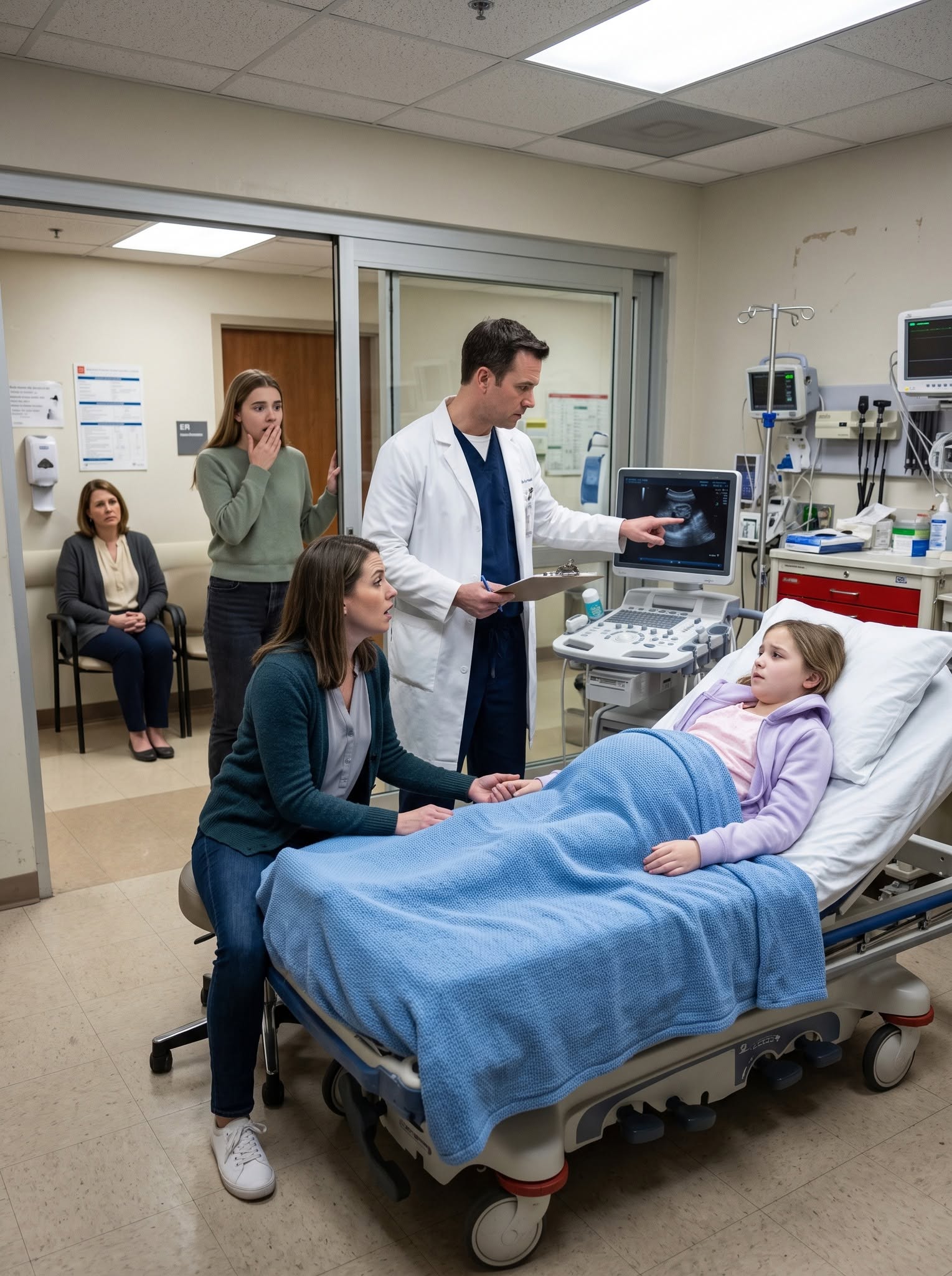 For weeks, my fifteen-year-old daughter kept telling us her stomach hurt and that she constantly feIt s!:ck. Every time I suggested taking her to a doctor, my husband d!sm!:ssed her complaints without a second thought. ‘She’s only pretending,’ he insisted. ‘We’re not throwing money away on hospital visits for made-up problems.’