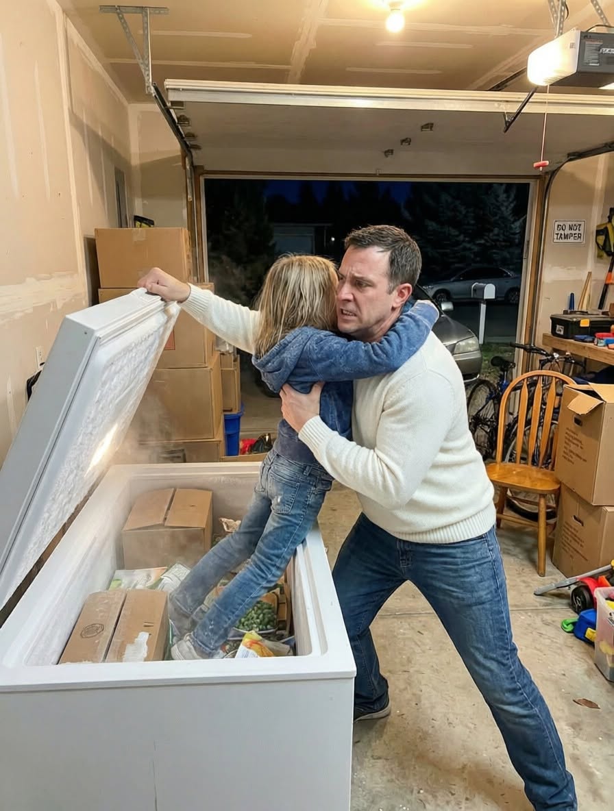 Three weeks after our divorce, I returned to pick up a few forgotten boxes. Then I heard my daughter crying for help from the garage.