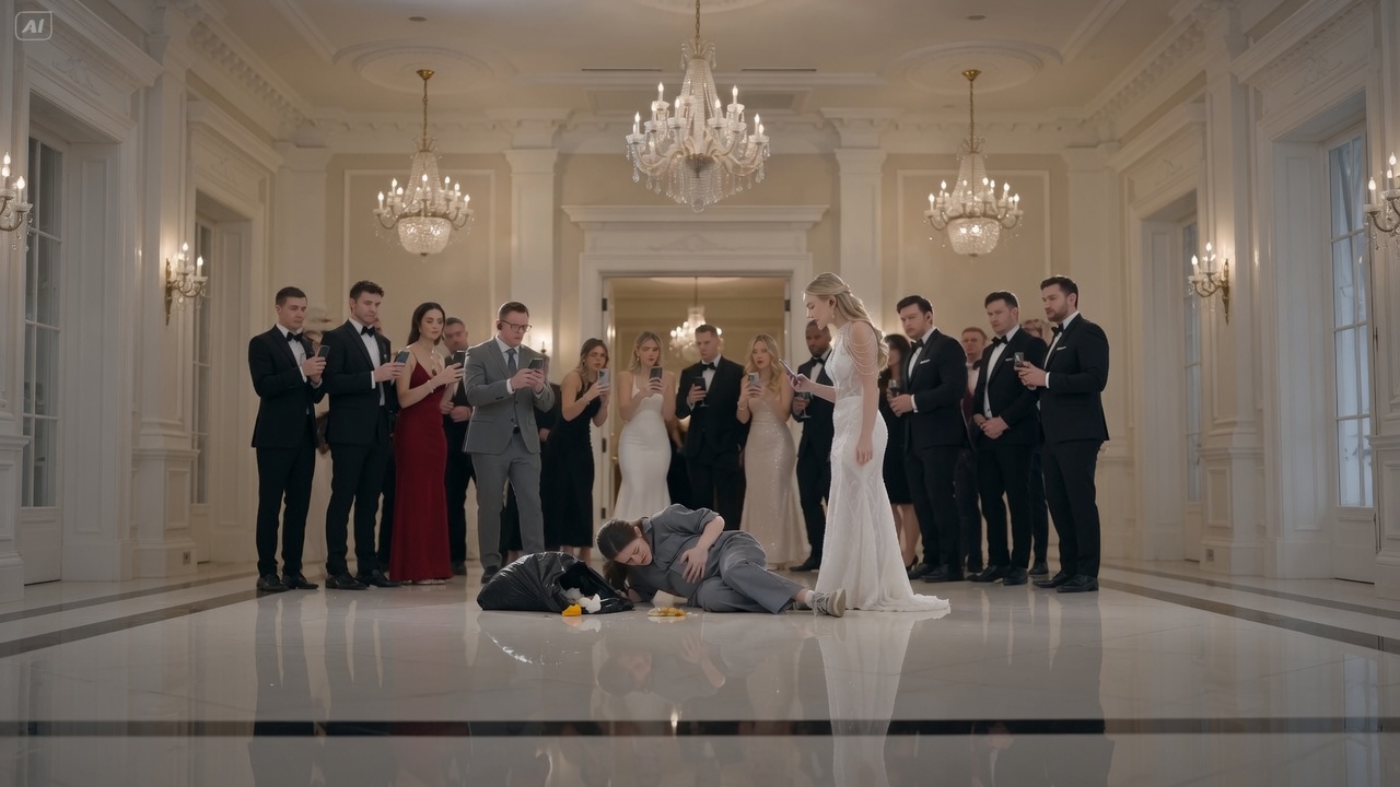 A pregnant cleaning woman is forced to kneel on the marble floor—then the mafia boss appears, and everything is revealed...