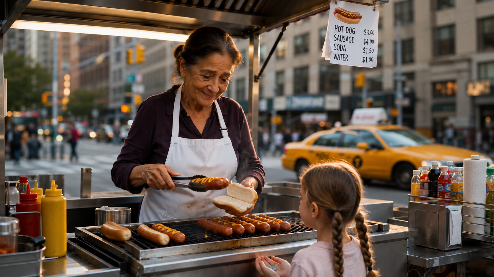 Full Part: I Paid For A Child's Hotdog With A Smile—20 Years Later, A Luxury Limousine Pulled Up To My Food Cart.