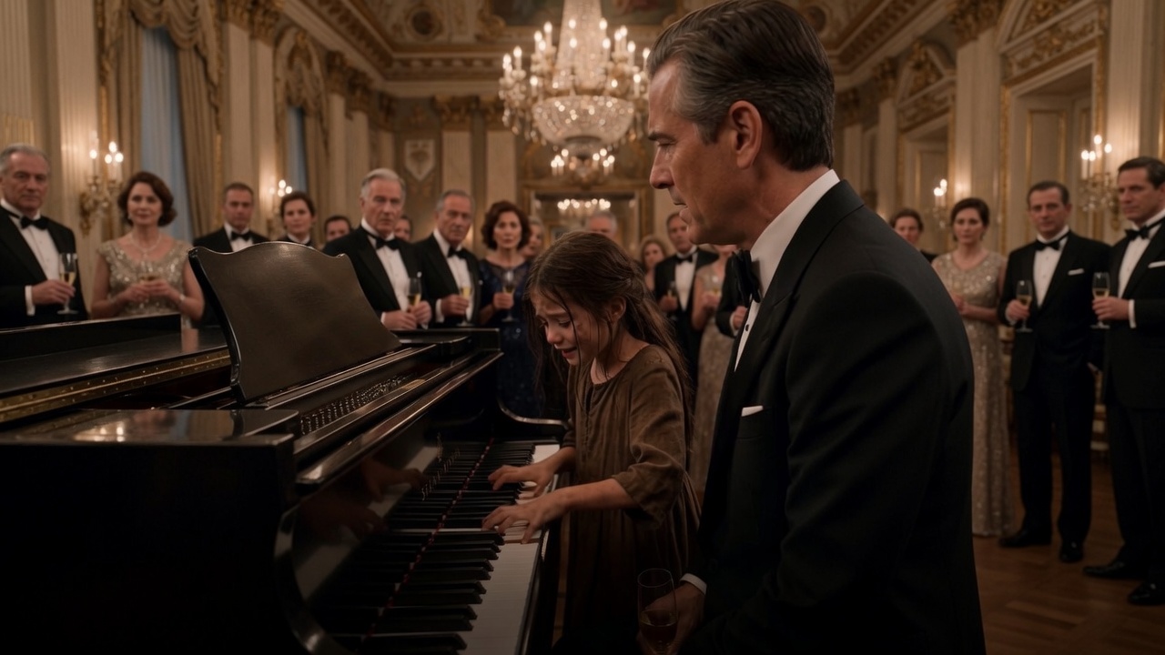 Full Part: The Beggar Girl Played One Song... And The Billionaire Realized She Was His Lost Daughter