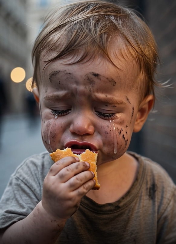 "Unfortunate Lives" Part Three: While Families Enjoyed Dinner, One Lonely Toddler Sat Outside With a Piece of Bread... His Story Broke Millions of Hearts.