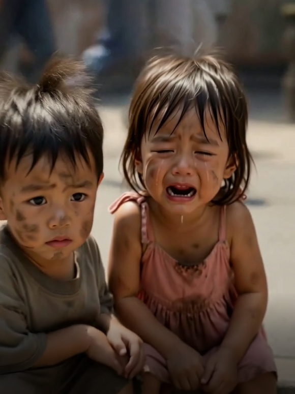 "Unfortunate Lives"  Thousands Walked Past Two Hungry Toddlers... But Only One Stranger Stopped Long Enough to Change Their Lives.
