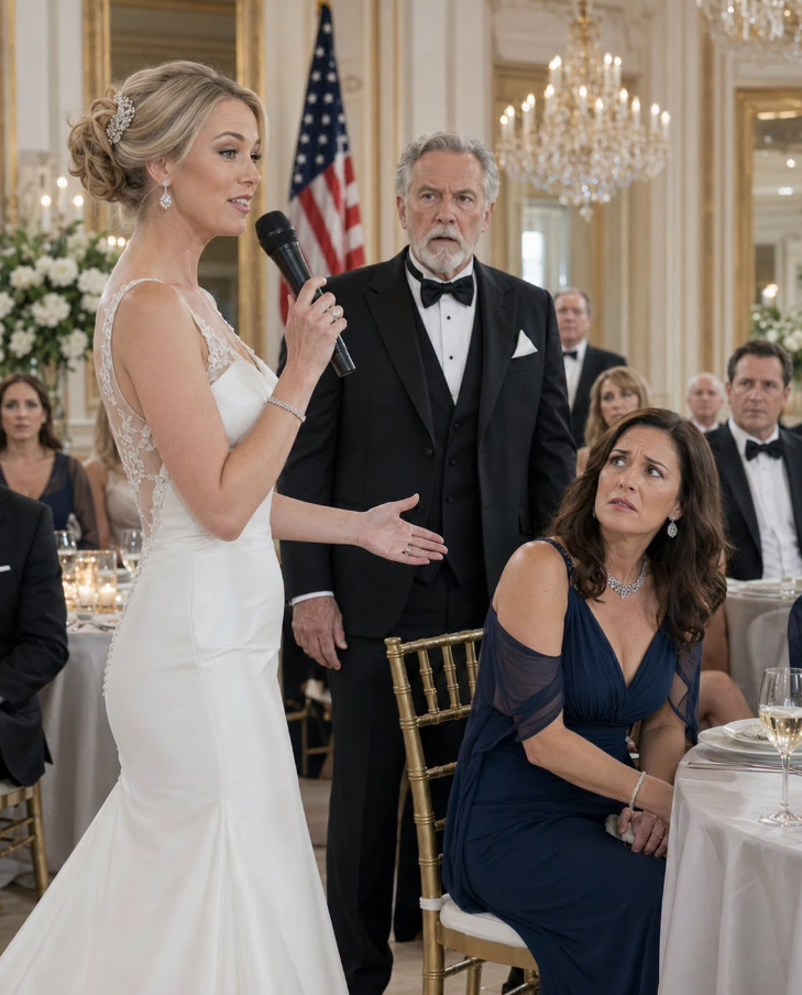 My Sister Laughed and Called Me “Just a Nurse” in Front of 120 Wedding Guests—But the Groom’s Father Wouldn’t Stop Staring at Me, and When He Finally Stood Up From the Head Table, the Entire Room Went Quiet Before Anyone Understood What He Was About to Say