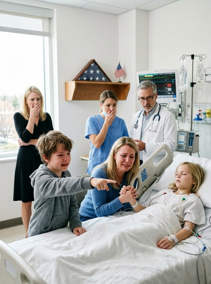sdt-They Were About to Shut Off My 8-Year-Old Daughter’s Ventilator When the Groundskeeper’s Son Screamed That He Saw Her Move—But While My Sister Called Him a Liar and Whispered That “Dead Heirs Don’t Need Machines,” Noah’s Notebook, the Hospital Footage, and One Tiny Jump on the Monitor Exposed the Greed Everyone Had Been Too Grief-Stricken to See