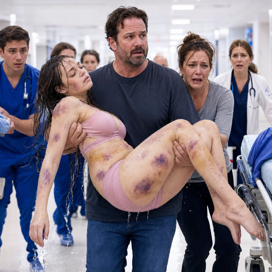 My stepfather beat me every day as a form of entertainment. One day, he knocked me unconscious, and when he took me to the hospital, my mother said, "It was because she accidentally slipped while bathing." As soon as the doctor looked at me, he picked up the phone and called 911. - True Stories