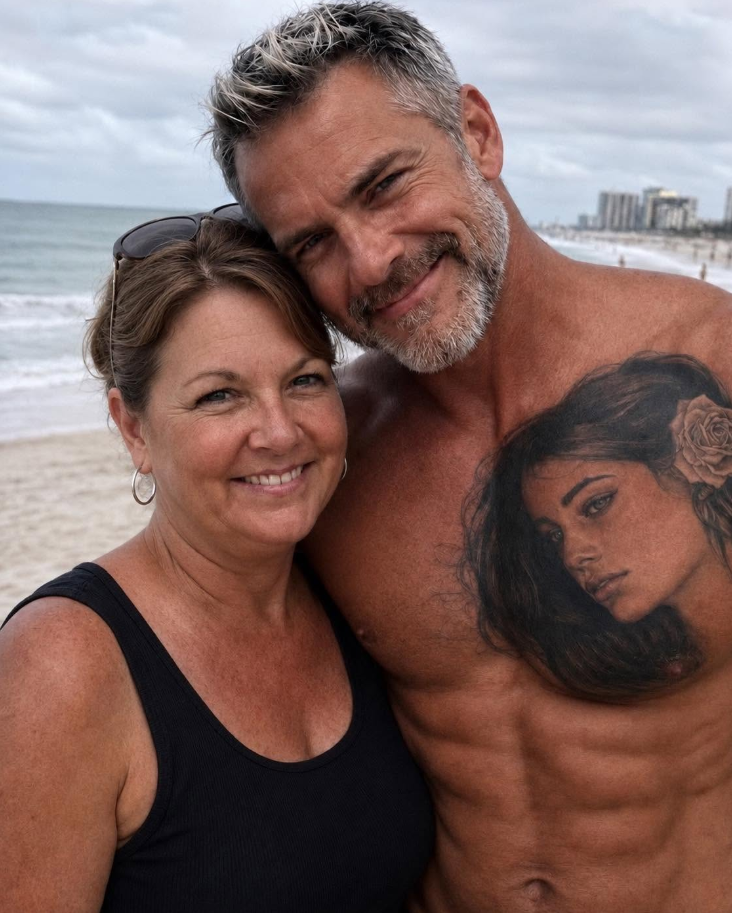 My Husband Had Another Woman Tattooed over His Heart for 20 Years – He Swore She Was Imaginary Until I Found Her