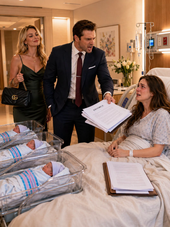 Full story: After I gave birth to our triplets, my husband walked into my hospital room with his mistress — who was proudly carrying a Birkin bag.