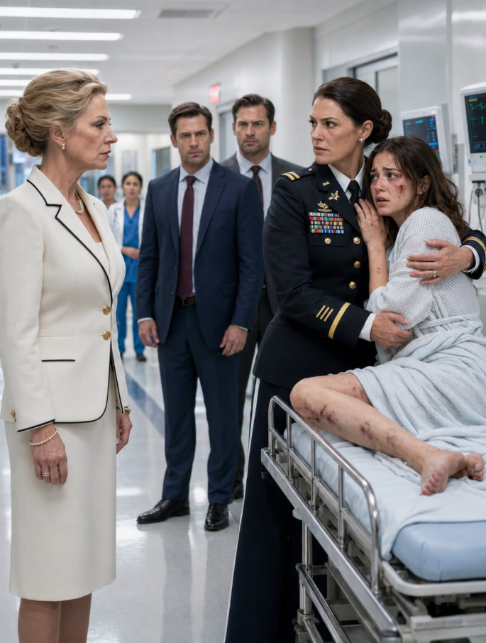 “Mom, Come Get Me… My Husband’s Family Be@t Me”: A U.S. Army Colonel Rushed to Rescue Her Daughter, but When One of America’s Most Powerful Families Tried to Humiliate Her, They Learned Too Late They Had Chosen the Wrong Mother as an Enemy