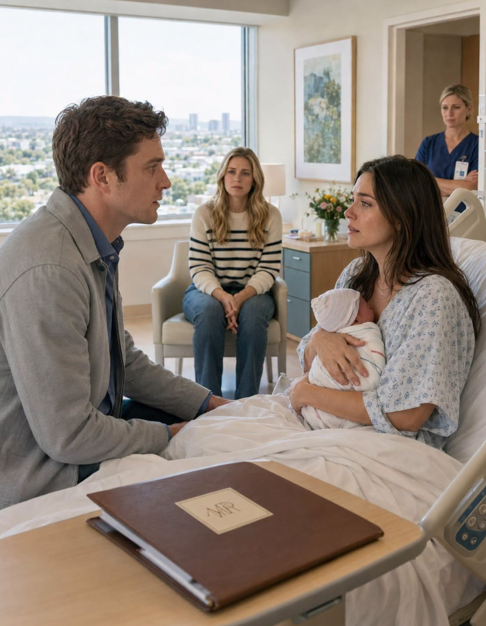 Two hours after our baby was born, I looked at my husband, waiting for him to hold our child. instead, he leaned close and said, “I already have a son with someone else. I am not signing anything for this baby.”