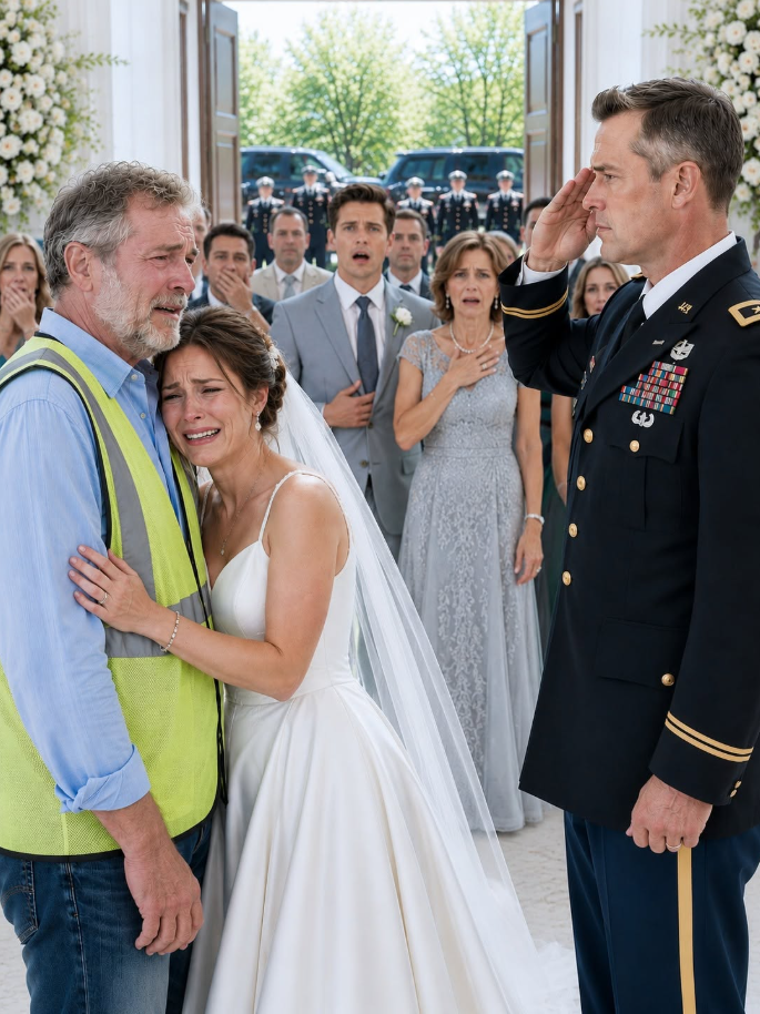“I’d Never Marry a Gardener’s Daughter!” My Fiancé. ras.sed Me at the Altar in Front of 120 Guests and Walked Away. As My Father Cried and Apologized, I Silently Held Him