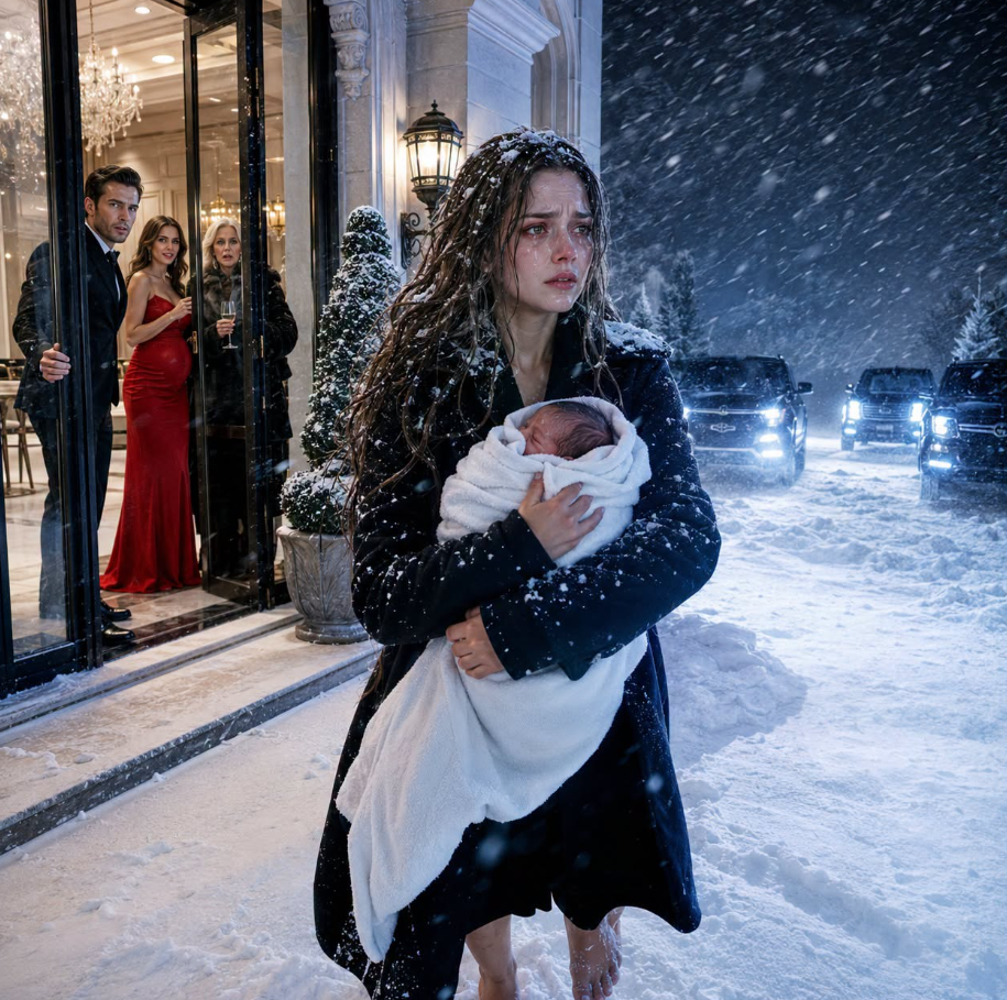 Because of husband mistress, his and MIL kicked me and my 3-day-old baby out into the snowstorm. They had no idea that I had just inherited a $2.3 billion fortune from my grandfather... Just 24 hours later, I made them live in hell... - True Stories