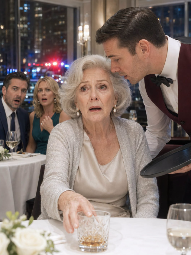 I was having dinner at an upscale restaurant with my daughter and her husband. After they left, the waiter stepped closer, his voice barely above a breath as he whispered, “Ma’am… please don’t drink what they ordered for you.”