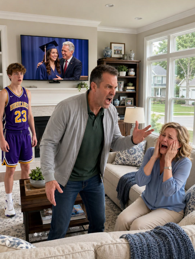 My parents skipped my graduation and called it “a loser’s parade,” choosing my brother’s basketball game instead.