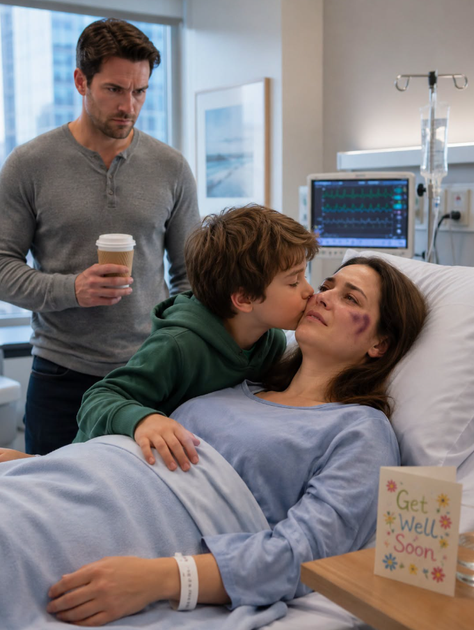 I woke up from a coma and heard my son whisper, “Don’t open your eyes, Mom… Dad is waiting for you to die.” In that exact instant, I understood that my accident hadn’t been an accident at all, and that my husband and my own sister were just waiting for my death so they could take everything.