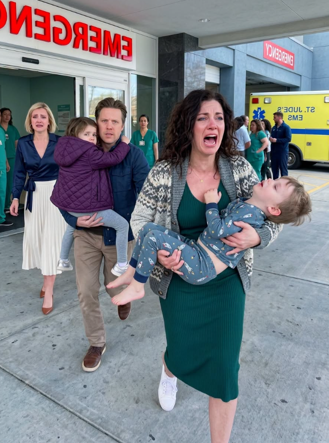 I held our feverish son as his body convulsed, begging for help, while my husband chose his mistress’s child first at the ER.
