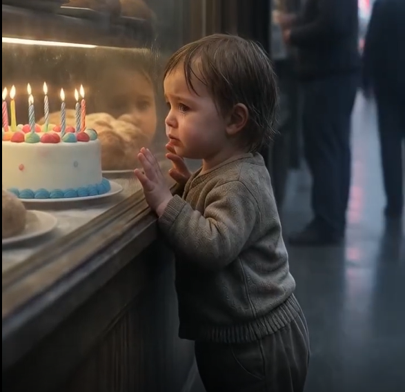 The Little Boy Stared at a Stranger's Birthday Cake... Then the Bakery Owner Learned Why He'd Never Had One of His Own.