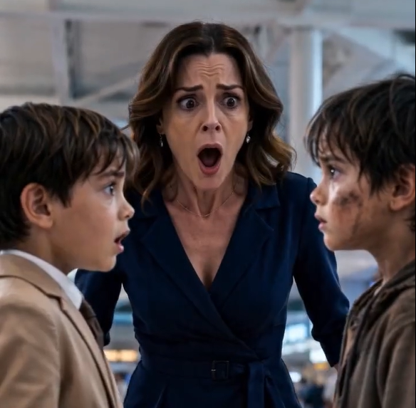 "Mommy!" The little boy's cry cut through the ballroom.