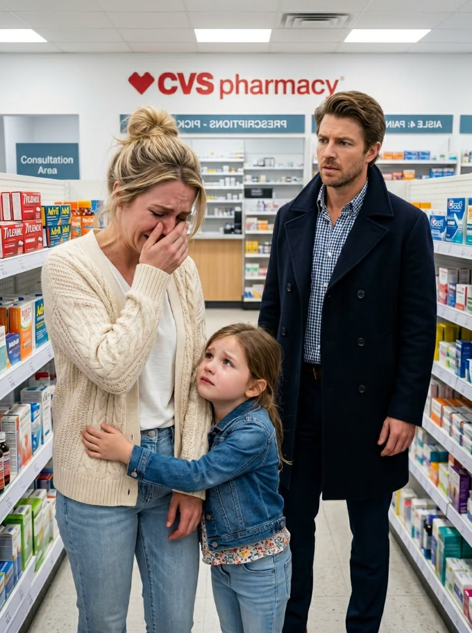 The billionaire saw his ex-wife crying in a CVS—then a little girl whispered, “mommy, don’t cry, i can stop being sick”