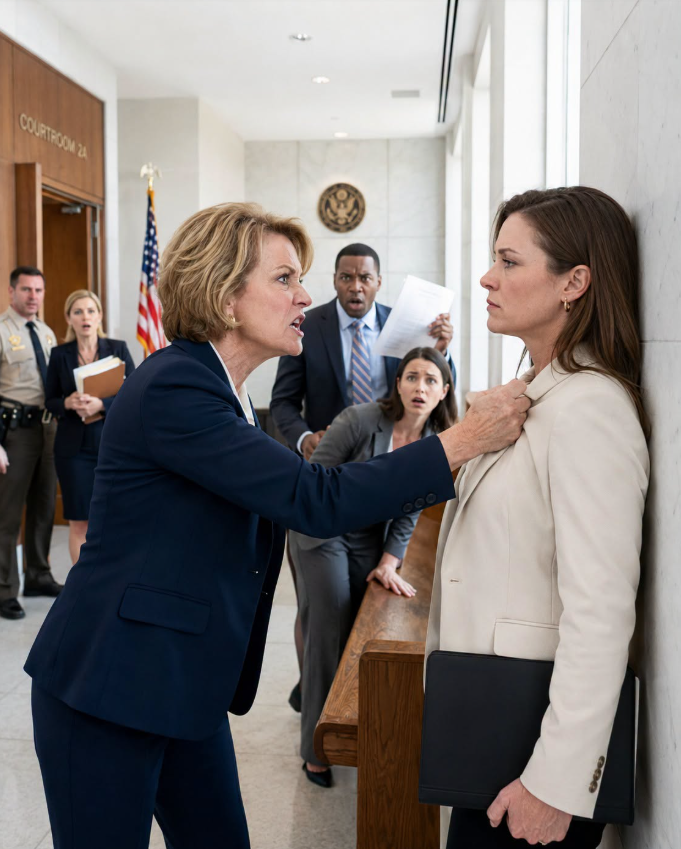 The Widow Everyone Underestimated Walked Into Court With a Secret-Cherry
