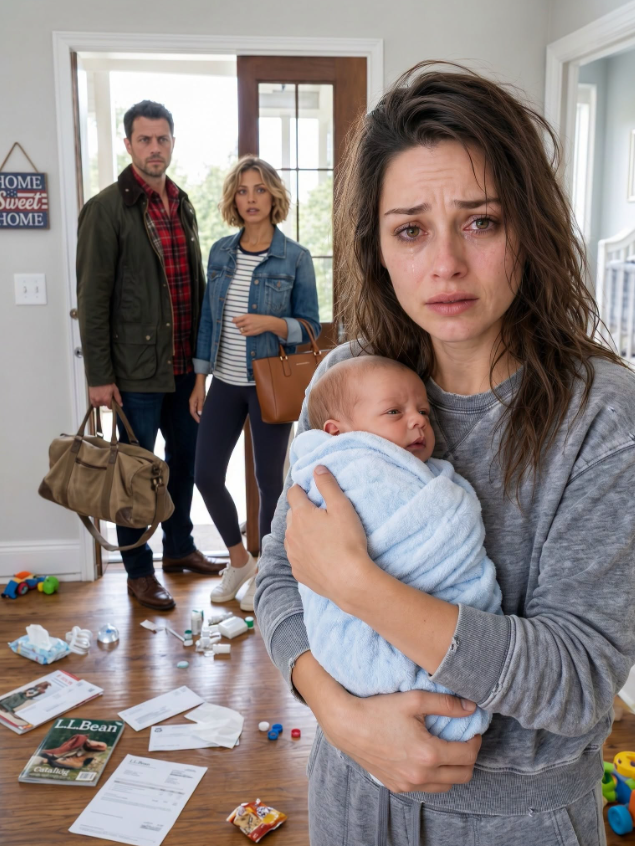 My husband abandoned me and our three-day-old son, shivering with a cold, to fly off with his mistress. While they posted cocktails and sunsets, I was screaming