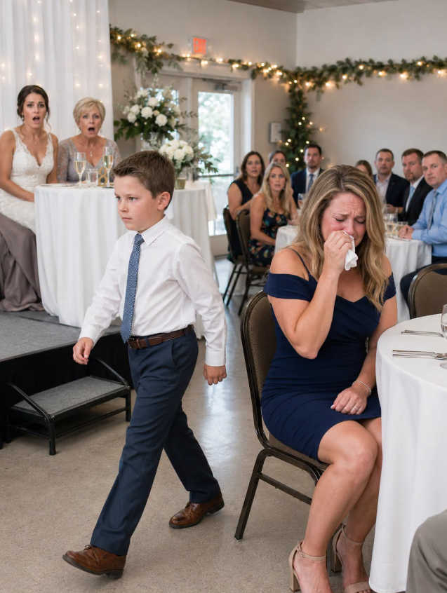 I sat frozen as the entire wedding reception burst into laughter. My brother’s bride had just called me a sad single mother, and my own mother added that I was like a clearance item with a torn tag.