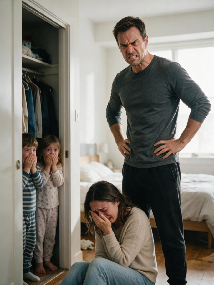 “Please hurry… my dad and his friend are drunk, and they’re doing it to my mom again,” a terr!f!ed young girl told a 911 dispatcher. Within minutes, police arrived at the home—and the scene waiting behind the front door left everyone speechless.