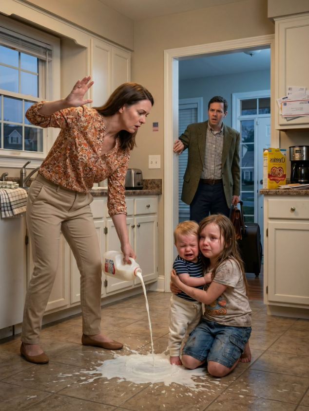 He Came Home Early And Heard His Daughter Begging Behind A Locked Door