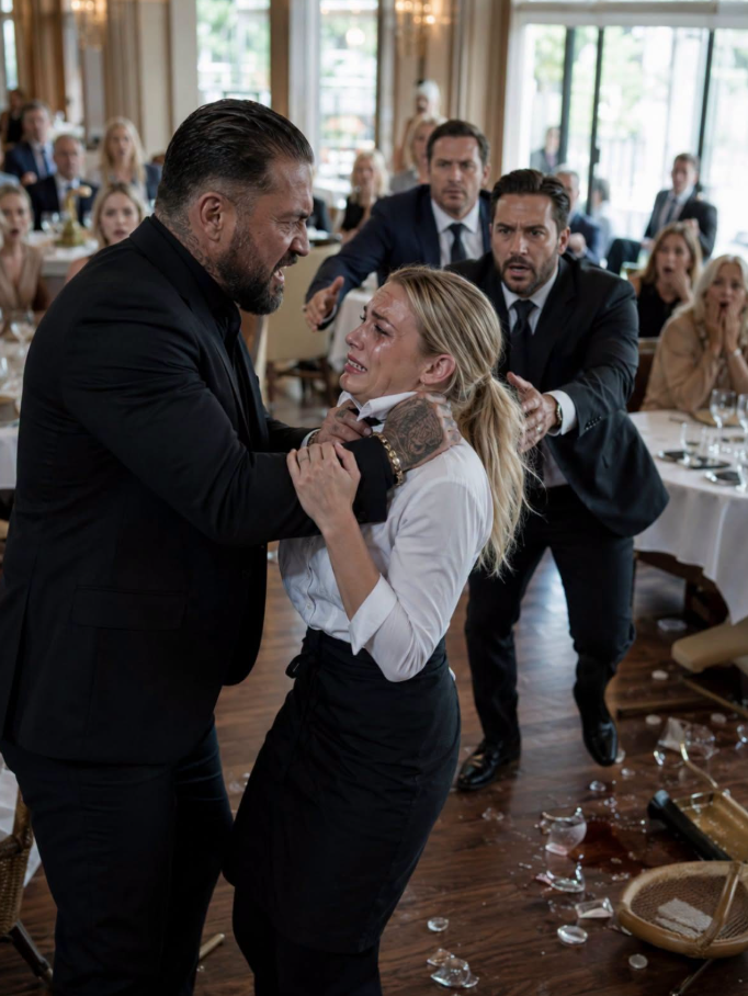 The Mafia Boss Accused the Waitress of Wearing His Late Wife’s Necklace—Then Her Answer Froze the Room