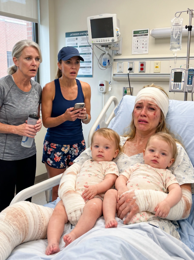 After a devastating crash left me barely able to walk, I called my parents and begged them to care for my one-year-old twins. My mother snapped, “I still need time for pickleball!