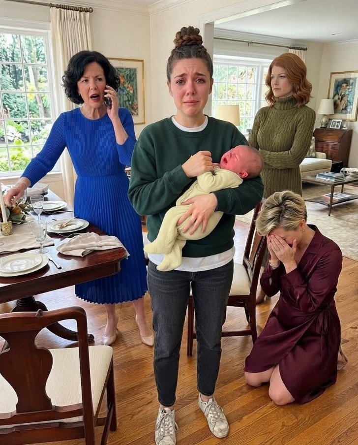 I was standing there in worn clothes with my baby in my arms when Grandma stared at us in disbelief and asked, “Wasn’t the $180,000 I sent to help you enough?” My stomach tightened as I quietly replied, “I never received any of it.” In that instant, the truth came to light, and she immediately contacted her attorneys.