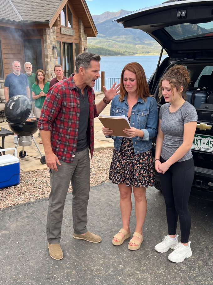At a family barbecue, one accidental bump made my husband’s daughter scream at me like I was a stranger. When my husband chose her anger over my truth and told me to apologize or leave, I walked away heartbroken.